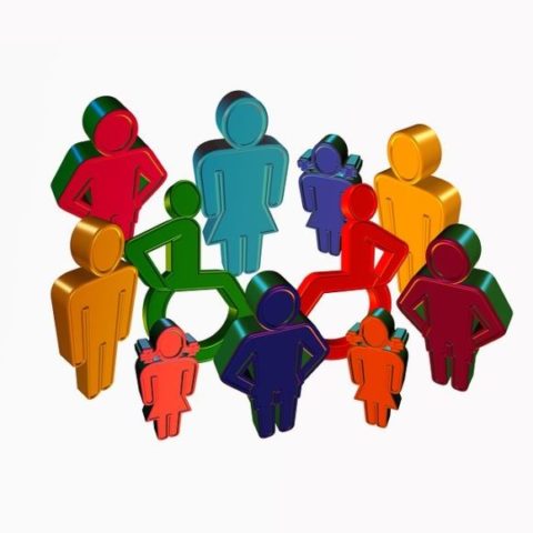 A group of people from the Cork CIL community together